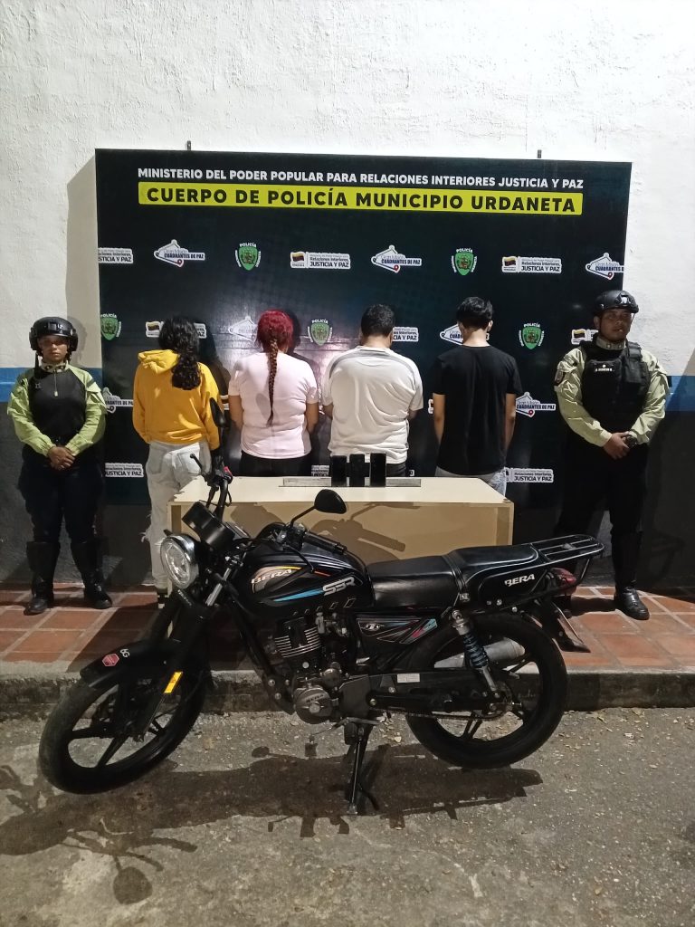 Policía desarticula red que explotaba adolescentes mediante redes sociales en Urdaneta