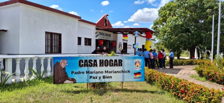 Entregan rehabilitación de la primera fase de la Casa Hogar Padre Marianchich en Soapire