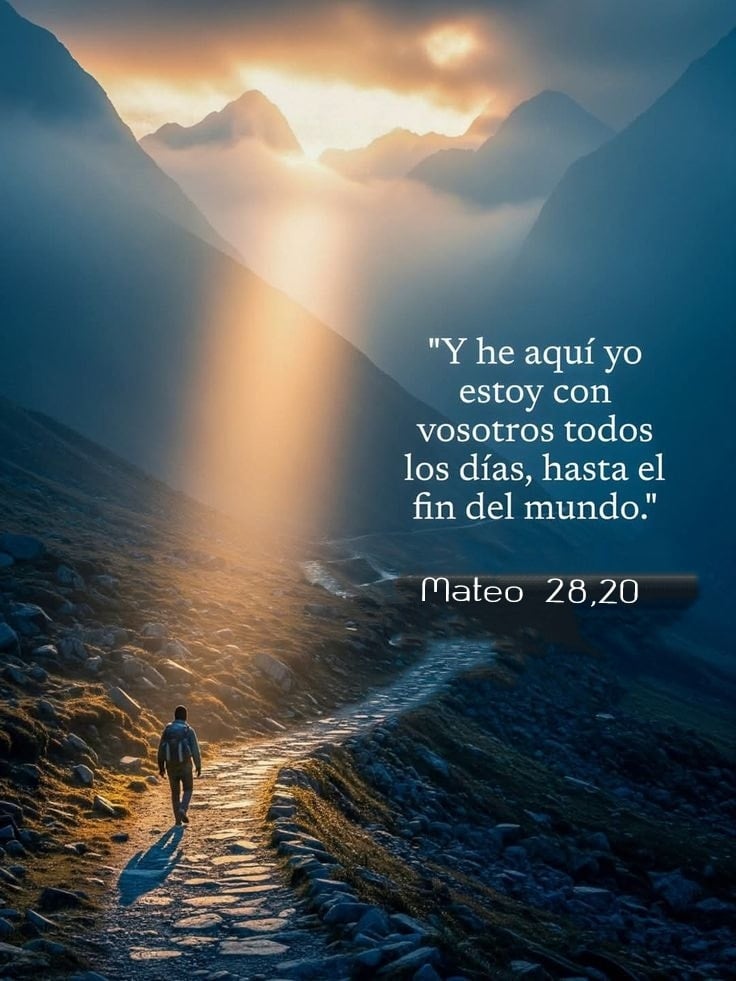 ¿Dónde se encuentra la esperanza? En estas cuatro palabras: “Estaré con ustedes siempre”