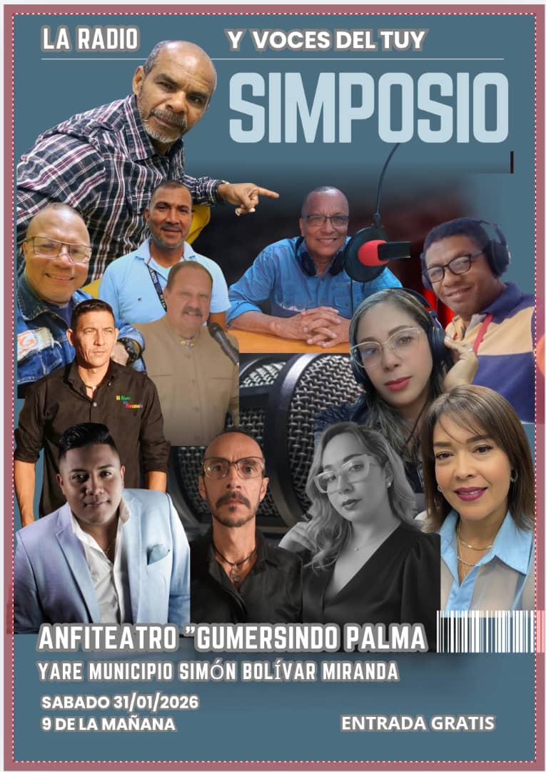 La Cátedra de la Radio Presente en el Simposio «Radio y Voces del Tuy»