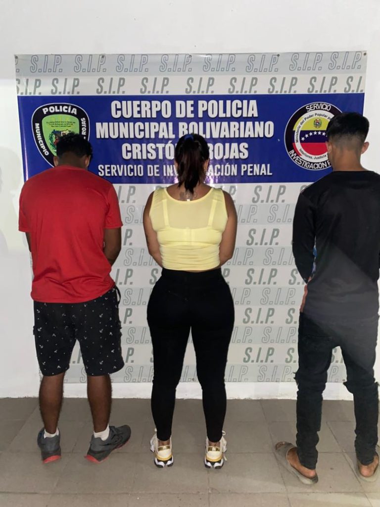 Detenidos tres sujetos por ultraje a la autoridad en Charallave