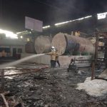 Controlado incendio  en fabrica de colchones Paradise en Yare