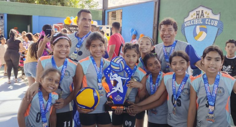 El Club Equidad campeón U11 en Liga de voleibol Valles del Tuy