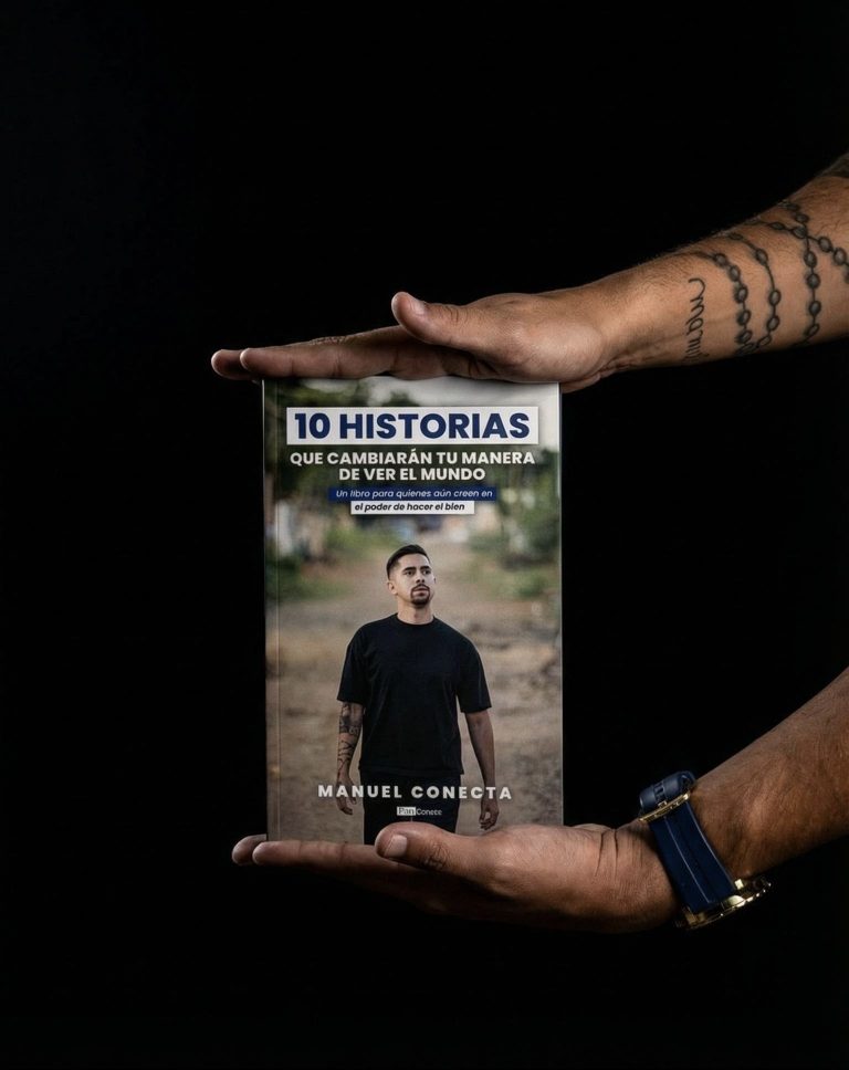 Manuel Conecta salta de las redes a las librerías con «10 historias que cambiarán tu manera de ver el mundo»