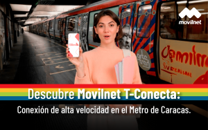Movilnet T- Conecta dentro del Metro de Caracas