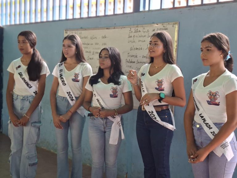 Candidatas al Reinado del Carnaval de Yare impulsan la «Belleza con Propósito» en la EBN Chacao