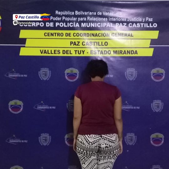 Detenida mujer por presunto maltrato infantil en Paz Castillo