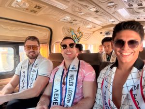 Marcos Palacios inicia su sueño en la 9na edición del Mister Tourism World