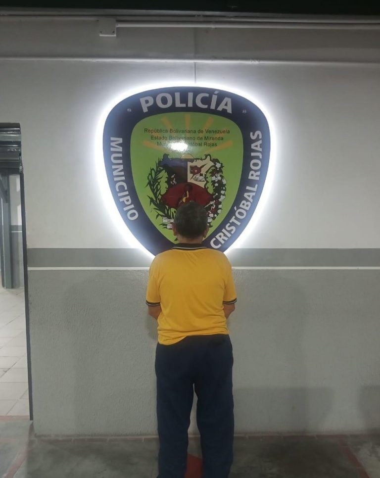 Detenido sexagenario en Las Brisas de Charallave por agredir a su esposa