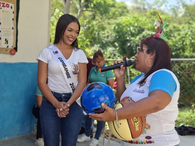 Plan «Belleza con Propósito» llena de alegría y cultura a la UENB Estado Miranda en el sector Cambambé de Yare