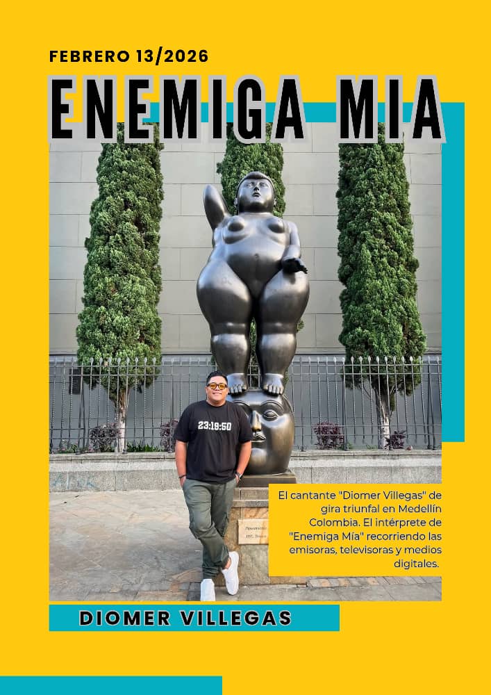 Diomer Villegas en Gira por Medellín con su Éxito «Enemiga Mía»