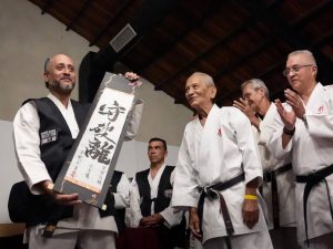 Fundador de la disciplina de Karate en el estado Lara, fue homenajeado por la Federación Venezolana de Karate Do