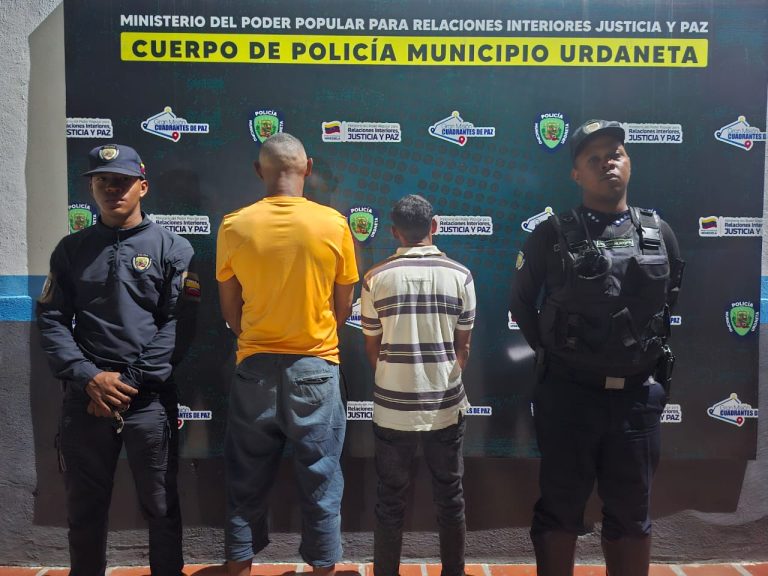 Presos por ladrones 2 hombres en Ciudad Zamora