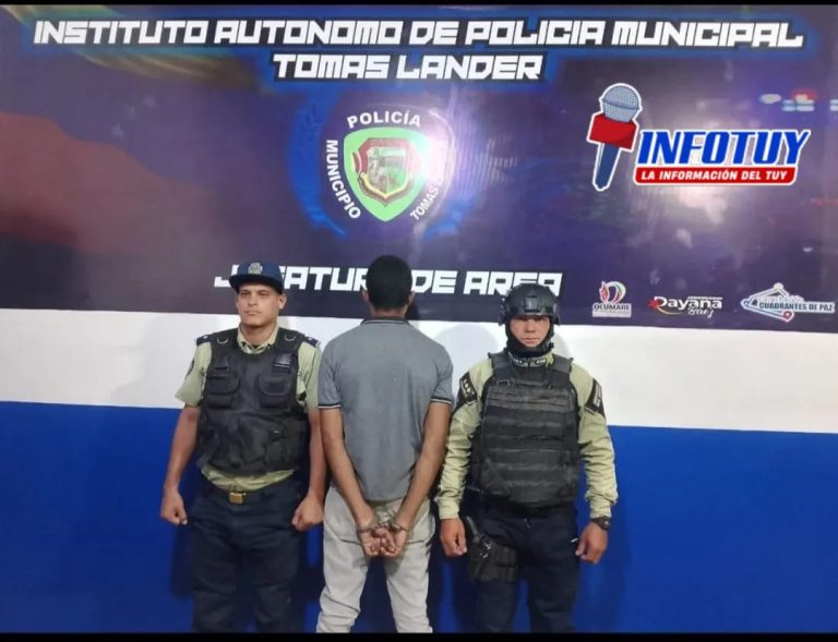 Acción inmediata de los Cuadrantes de Paz logró la detención de tres sujetos en Tomás Lander