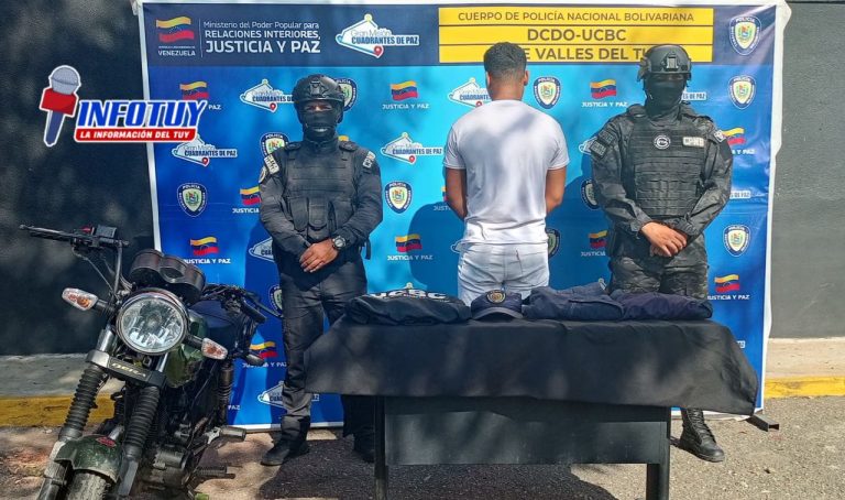 UCBC  de la Policía Nacional desarticula intento de usurpación de funciones en despliegue de seguridad