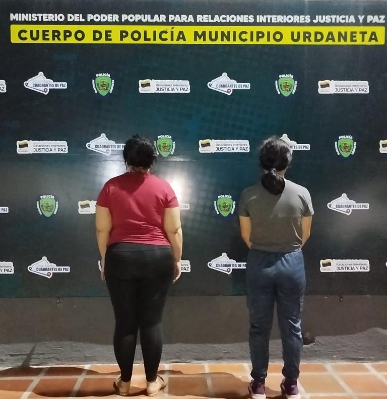 Policía Urdaneta detuvo a mujer y adolescente por agresión física en Cúa