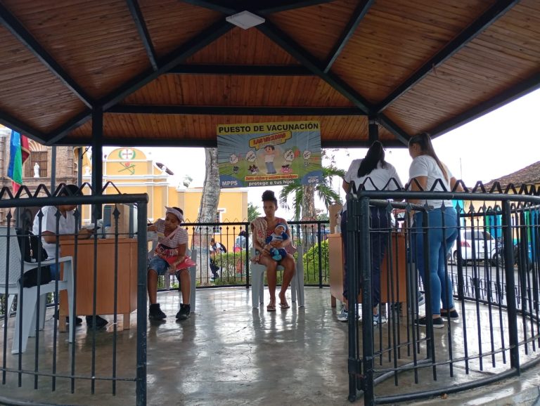 Dirección de Salud y CMDNNA articulan esfuerzos en la Jornada de Vacunación de las Américas en Yare