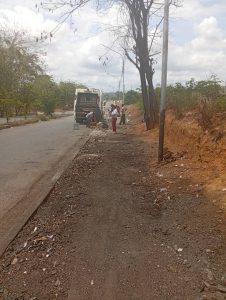 Sanean foco de basura en el sector El Alto de Soapire tras reporte ciudadano