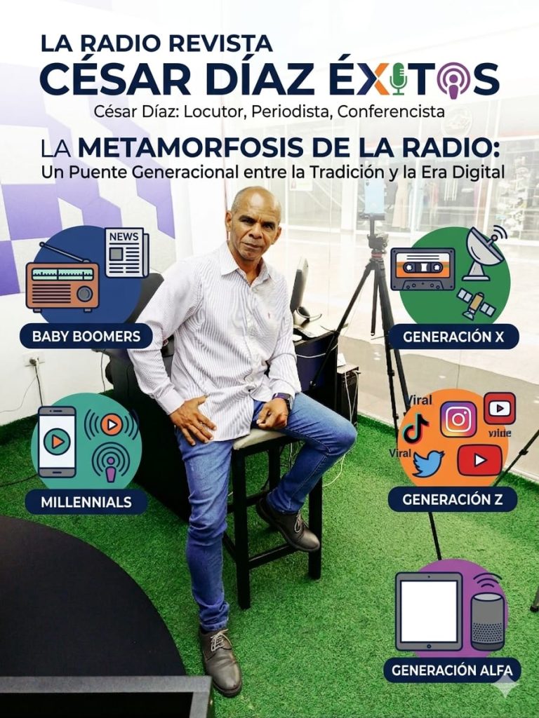 ​César Díaz analiza la metamorfosis de la radio: Un puente generacional entre la tradición y la era digital