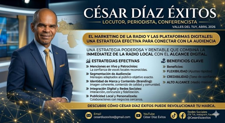 César Díaz Éxitos Redefiniendo el Paisaje Mediático a través del Marketing de Radio Integrado