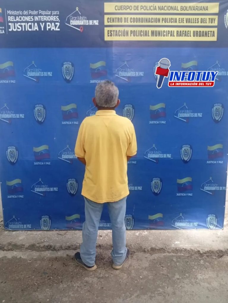 CPNB captura a septuagenario por presunto (abuso sexual) contra una menor en Cúa