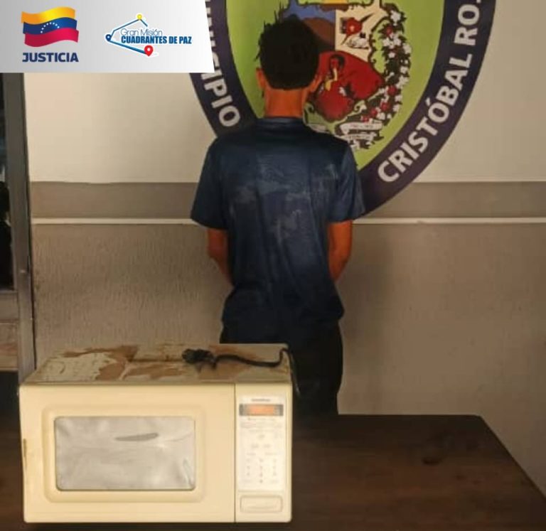 Detienen a un hombre por hurto en La Colmena de Charallave