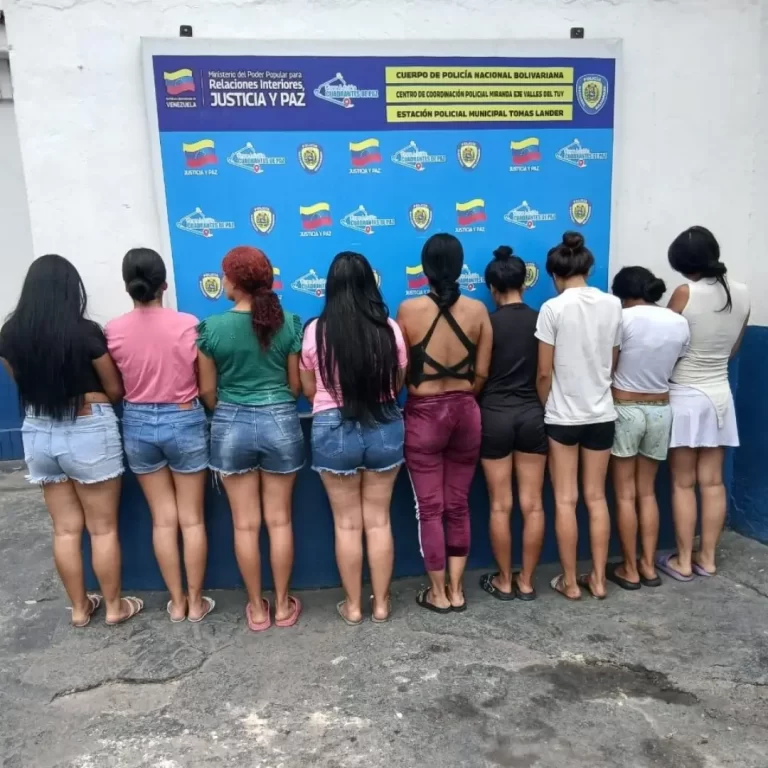 CPNB aprehende en Ocumare del Tuy a nueve ciudadanas por riña en el Urbanismo Ciudad Betania 2