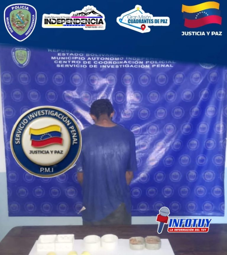 Cae sujeto por hurto y resistencia a la autoridad en el urbanismo Independencia 2 de El Cartanal