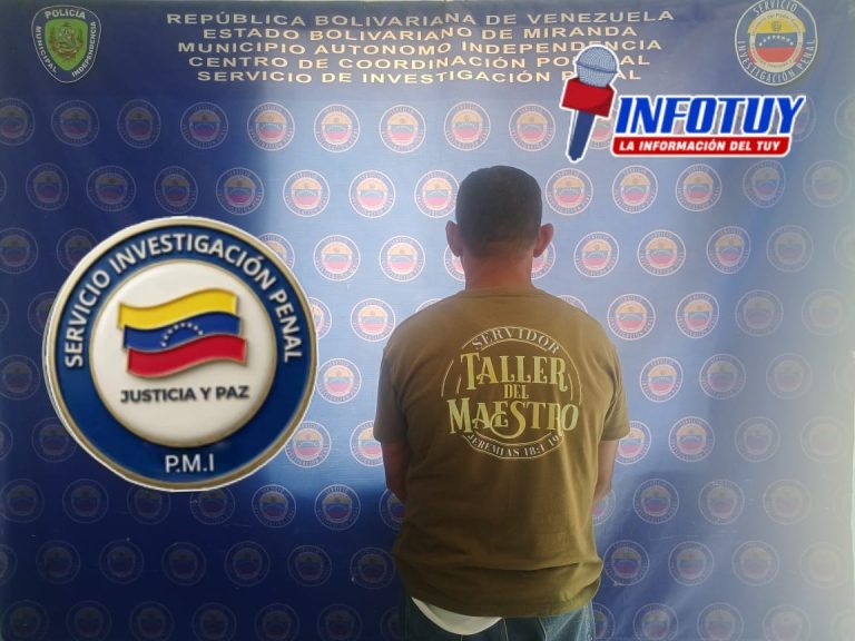 SIPE detiene a sujeto por violencia de género y hostigamiento contra sexagenaria en Santa Teresa