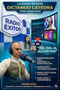 ¡LA RADIODIFUSIÓN EN LA ERA DIGITAL! DEL DIAL AL ALGORITMO, UNA RESPONSABILIDAD SIN FRONTERAS