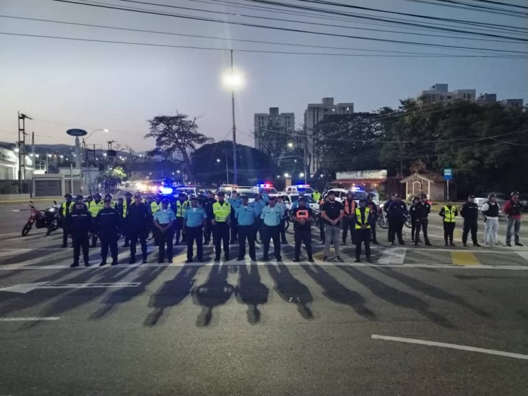 Despliegue policial mixto refuerza la seguridad y el orden público en el municipio Cristóbal Rojas