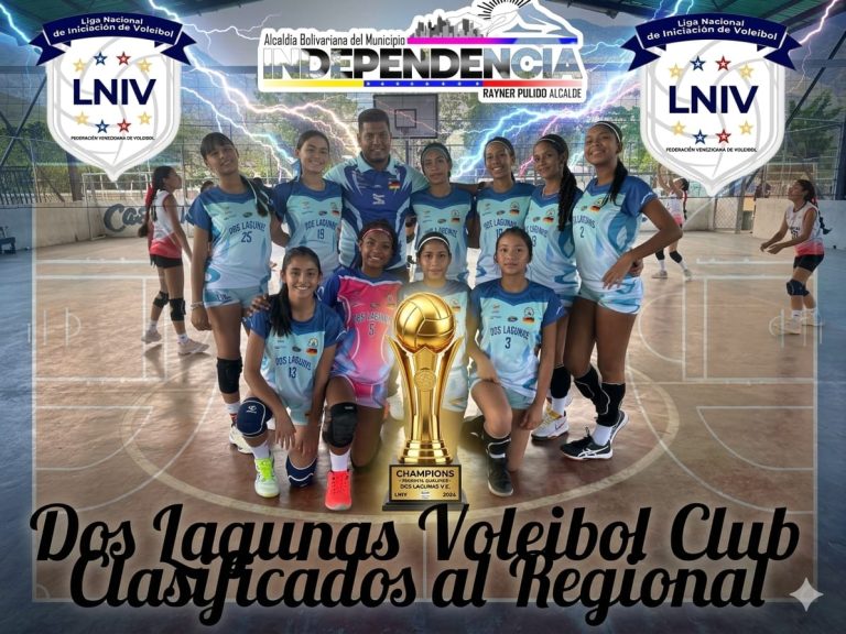 Dos Lagunas Voleibol Club se mete en la élite regional tras brillante actuación en Guatire