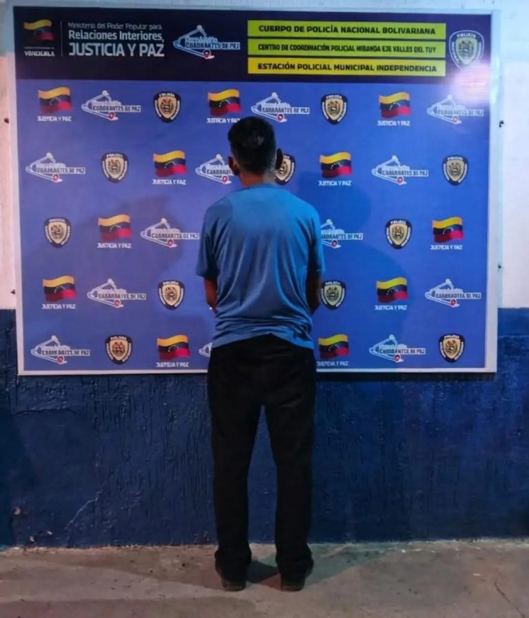 CPNB aprehende a un ciudadano por ultraje a funcionario en el municipio Independencia