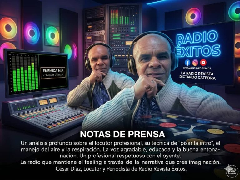LA VOZ QUE CONECTA, EL ARTE DE «PISAR LA INTRO» COMO EL SÉPTIMO SENTIDO DE LA RADIO MODERNA