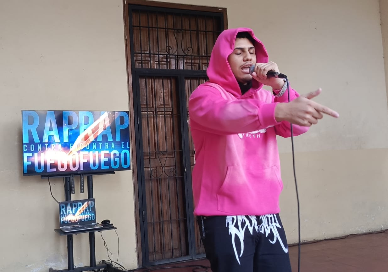 «Rap Contra el Fuego» sacudió la Casa de las Artes en Los Teques