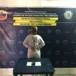 Mujer detenida por agresión a un ciudadano y daños a un teléfono en Nueva Virginia