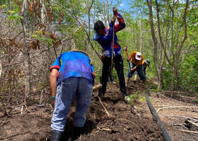 En Tomás Lander inicia instalación de tuberías para optimizar el servicio de agua en Ciudad Betania II