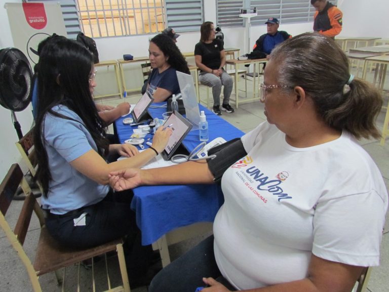 Más de 1.000 trabajadoras de la educación recibieron atención médica en Cristóbal Rojas