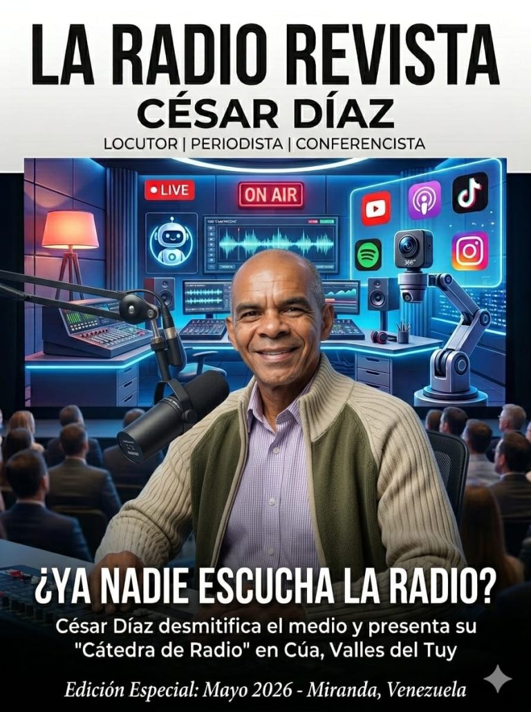 La Radio en los Valles del Tuy, Resistencia Cultural y Evolución Tecnológica de la mano de César Díaz