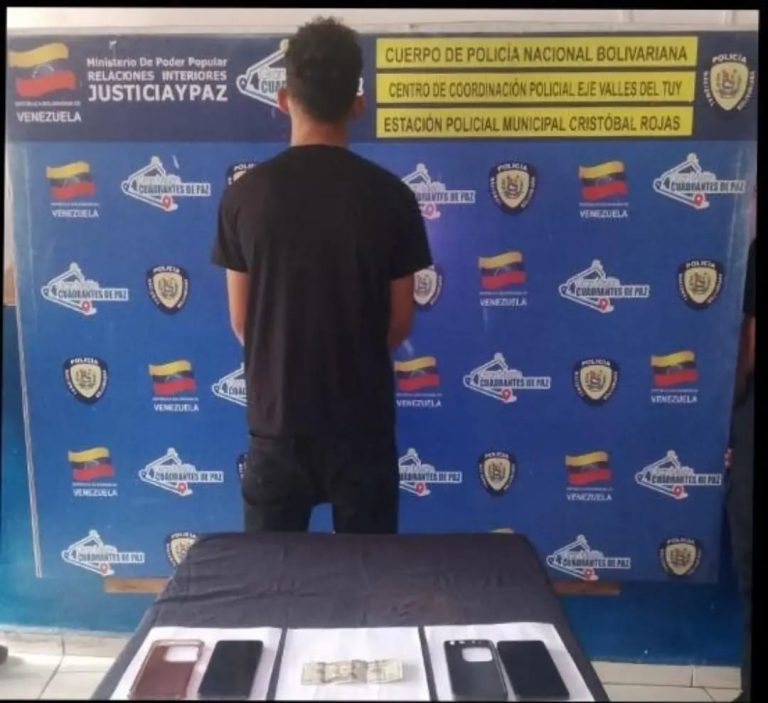 CPNB aprehende en el municipio Cristóbal Rojas a un ciudadano por presunto uso de moneda falsa