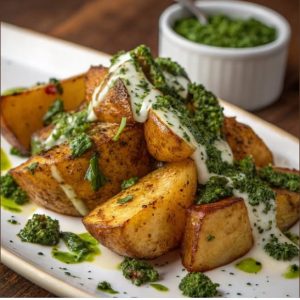 ¡Para chuparse los dedos! Resuelve el almuerzo con estas papas asadas al estilo tuyero