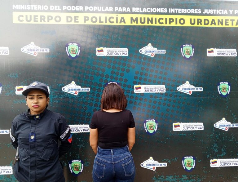 Policía de Urdaneta captura a mujer solicitada durante dispositivo de seguridad vial