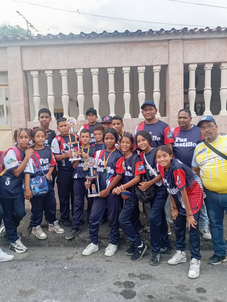 Selección infantil de Bolas Criollas de Paz Castillo se corona campeona estadal por tercer año consecutivo