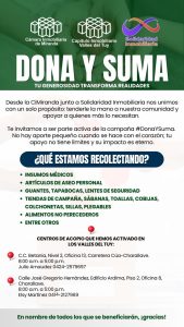 Sector inmobiliario de Miranda se une en solidaridad con los afectados por el terremoto a través de la campaña «#DonaYSuma»