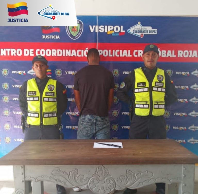Funcionarios Aprehenden a un hombre por agredir a su expareja con un arma blanca en la carretera Charallave – Cúa