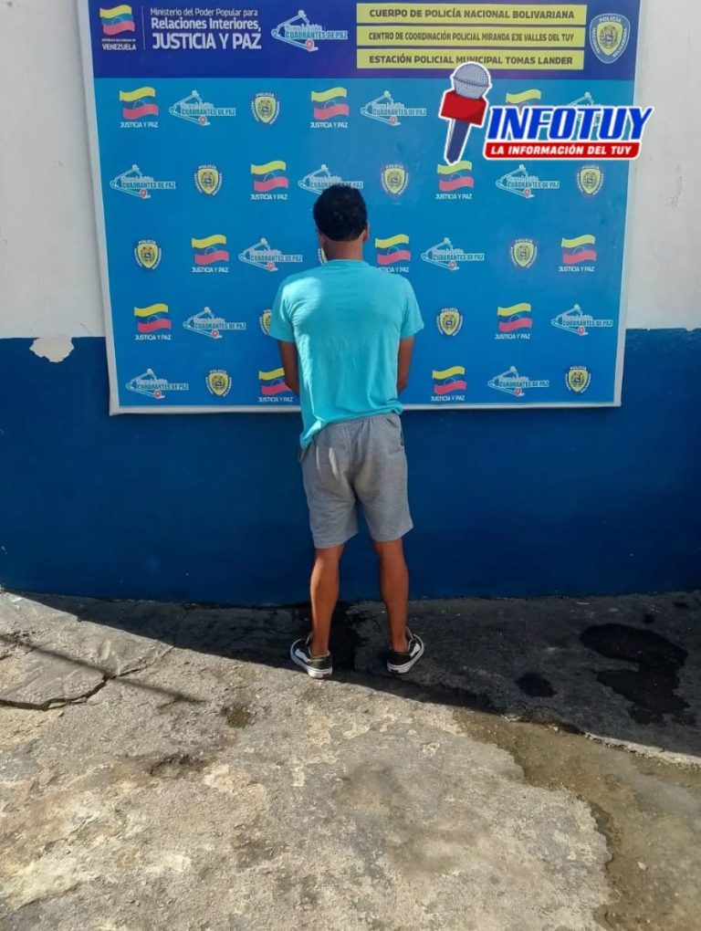 CPNB aprehende a un hombre por presunta violencia de género en Ocumare del Tuy