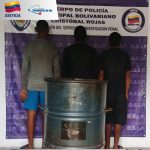 Funcionarios del DSIP Aprehenden a tres sujetos por hurto en un establecimiento comercial en Charallave