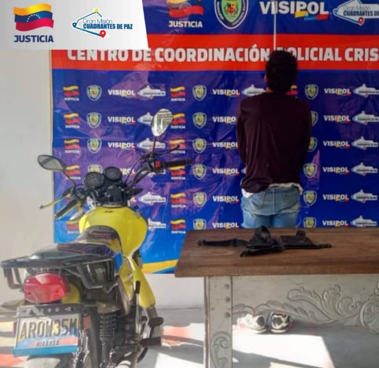 Aprehenden a un hombre por amedrentar a un ciudadano con discapacidad y despojarlo de sus pertenencias en Charallave
