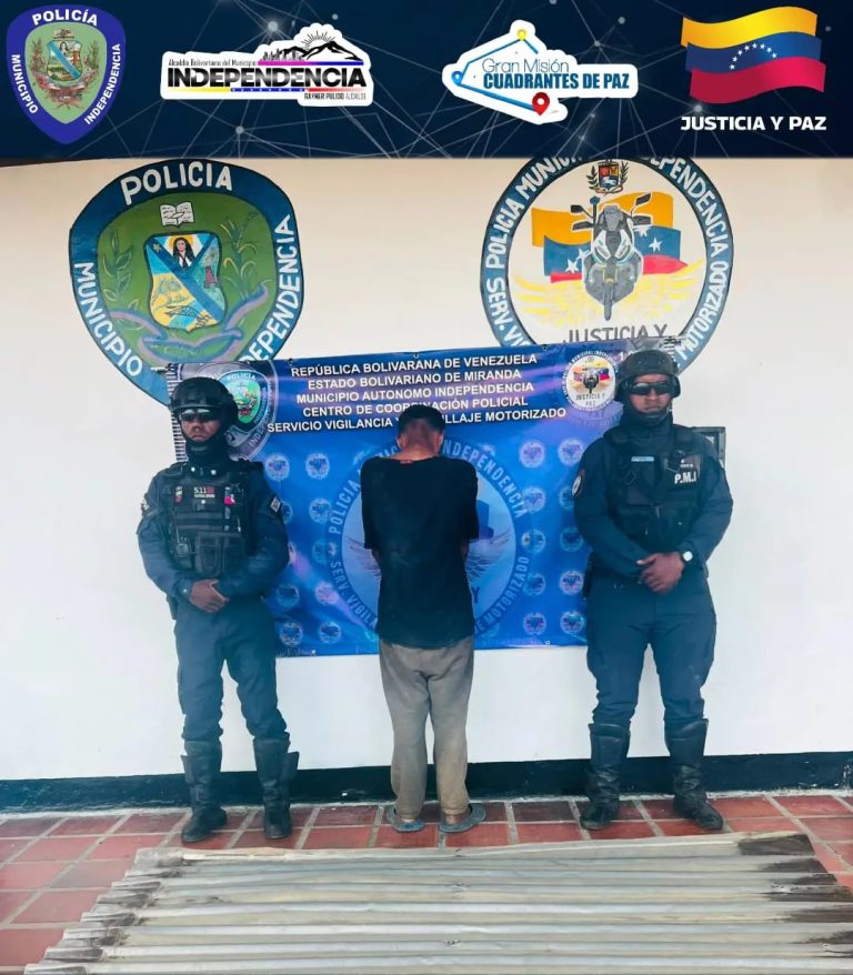 ¡Capturado in fraganti! Detenido sujeto por hurto en instalaciones de Corpoelec en Santa Teresa