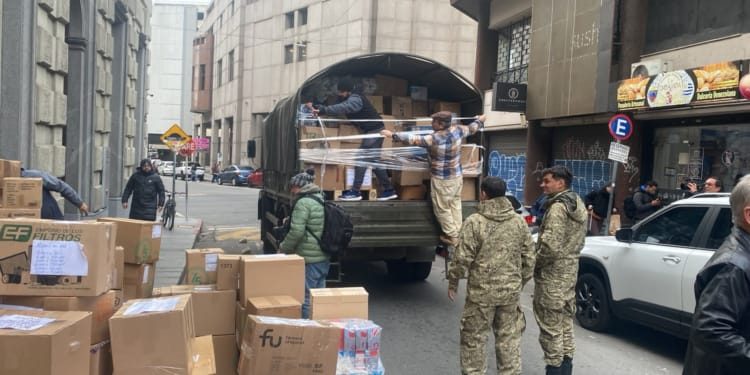 Uruguay envía 15 toneladas de ayuda humanitaria a Venezuela tras los terremotos